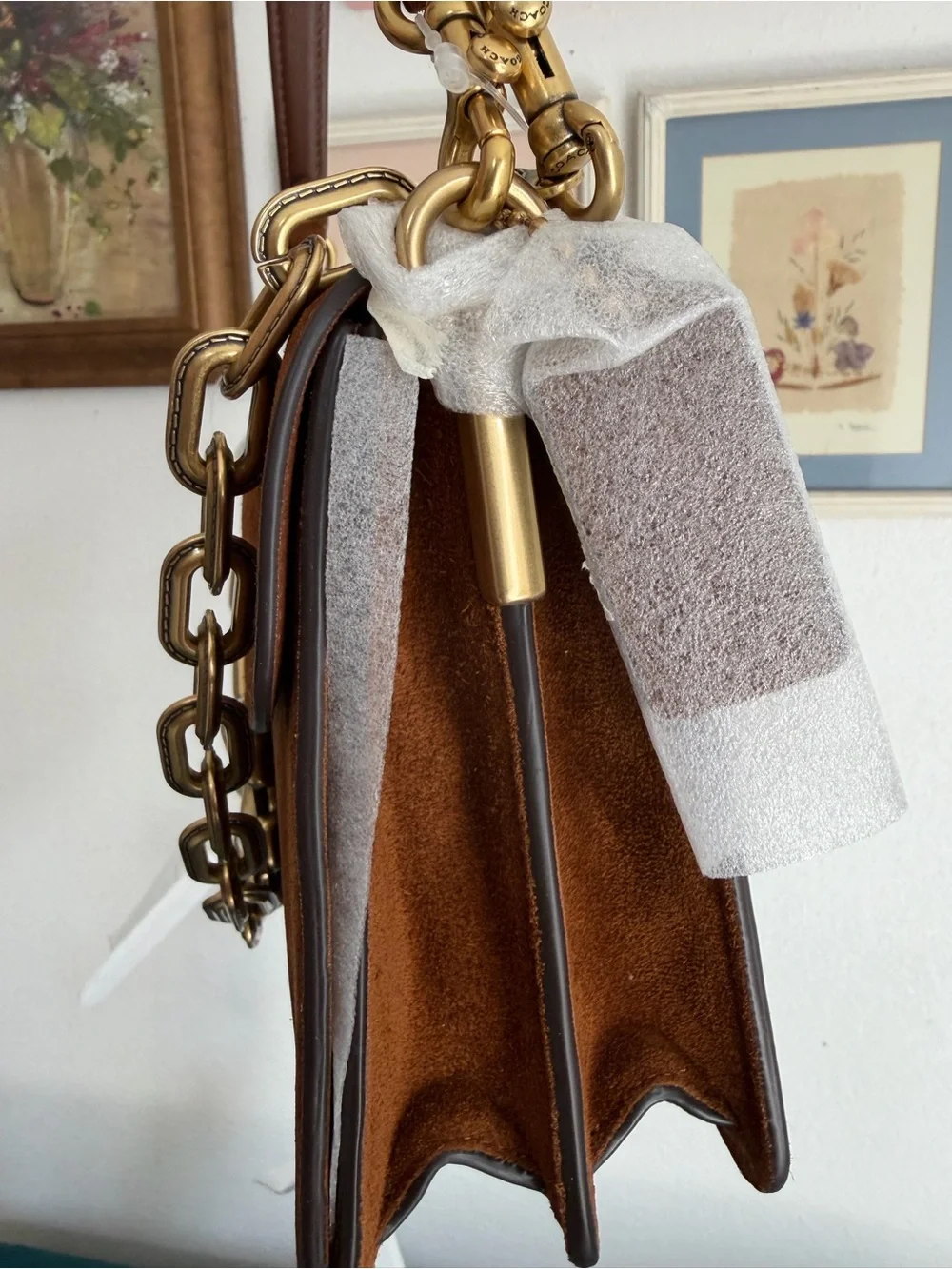 NWT Coach Tabby Shoulder Bag in Warm Brown